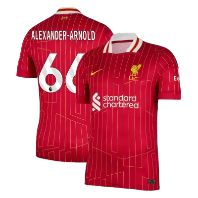 ALEXANDER-ARNOLD #66 Liverpool Home Soccer Jersey 2024/25 - Best Soccer Players