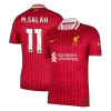 M.SALAH #11 Liverpool Home Soccer Jersey 2024/25 - Best Soccer Players