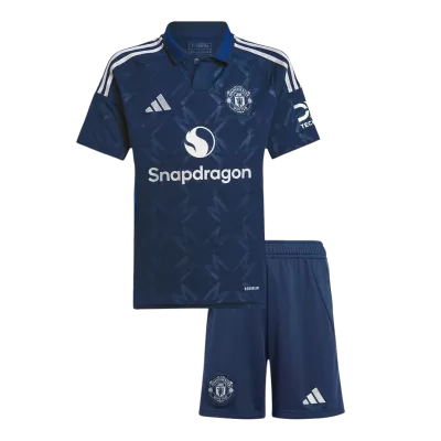 Manchester United Kids Kit 2024/25 Away (Shirt+Shorts) - Best Soccer Players