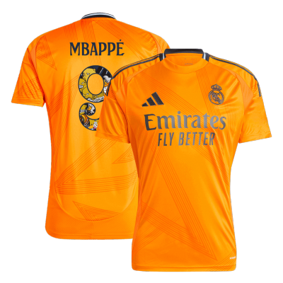 MBAPPÉ #9 New Real Madrid Jersey 2024/25 Away Soccer Shirt Bear Champ Font - Best Soccer Players