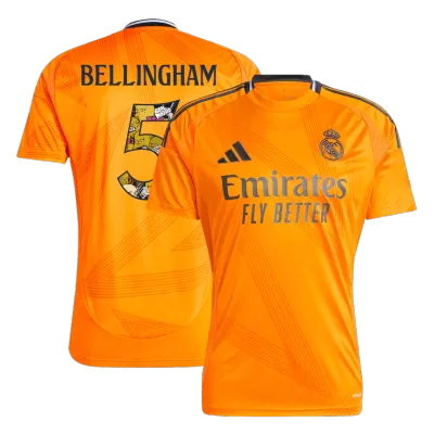 BELLINGHAM #5 New Real Madrid Jersey 2024/25 Away Soccer Shirt - Best Soccer Players