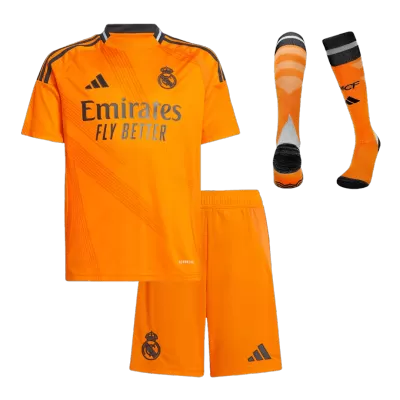 Real Madrid Kids Kit 2024/25 Away (Shirt+Shorts+Socks) - Best Soccer Players