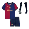 Barcelona Kids Kit 2024/25 Home (Shirt+Shorts+Socks) - Best Soccer Players