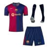 New Barcelona Soccer Kit 2024/25 Home (Shirt+Shorts+Socks) 
 - Best Soccer Players