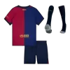 Barcelona Kids Kit 2024/25 Home (Shirt+Shorts+Socks) - Best Soccer Players