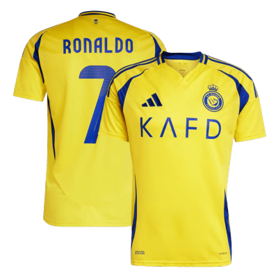 RONALDO #7 Al Nassr Home Soccer Jersey 2024/25 - Best Soccer Players