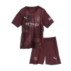 Manchester City Kids Kit 2024/25 Third Away (Shirt+Shorts) - Best Soccer Players