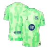 Barcelona Third Away Soccer Jersey 2024/25 - Spotify Logo Without Text - Best Soccer Players