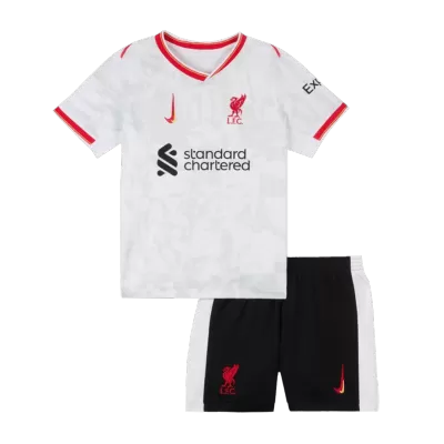 Liverpool Kids Kit 2024/25 Third Away (Shirt+Shorts) - Best Soccer Players