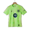 Barcelona Third Away Soccer Jersey 2024/25 - Spotify Logo Without Text - Best Soccer Players