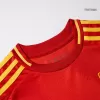 Spain Kids Kit 2024 Home (Shirt+Shorts) - Best Soccer Players