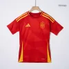 Spain Kids Kit 2024 Home (Shirt+Shorts) - Best Soccer Players