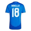 BARELLA #18 New Italy Jersey 2024 Home Soccer Shirt - Best Soccer Players