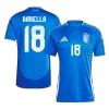 BARELLA #18 New Italy Jersey 2024 Home Soccer Shirt - Best Soccer Players