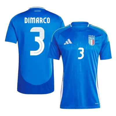 DIMARCO #3 New Italy Jersey 2024 Home Soccer Shirt - Best Soccer Players