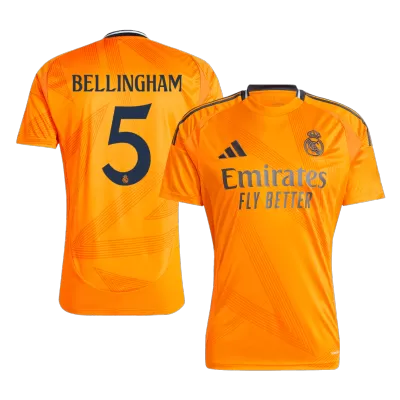 BELLINGHAM #5 New Real Madrid Jersey 2024/25 Away Soccer Shirt - Best Soccer Players