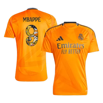 MBAPPÉ #9 New Real Madrid Jersey 2024/25 Away Soccer Shirt Bear Champ Font - Best Soccer Players