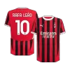 Authentic RAFA LEÃO #10 AC Milan Home Soccer Jersey 2024/25 - Best Soccer Players