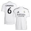 CAMAVINGA #6 Real Madrid Home Soccer Jersey 2024/25 White - Best Soccer Players